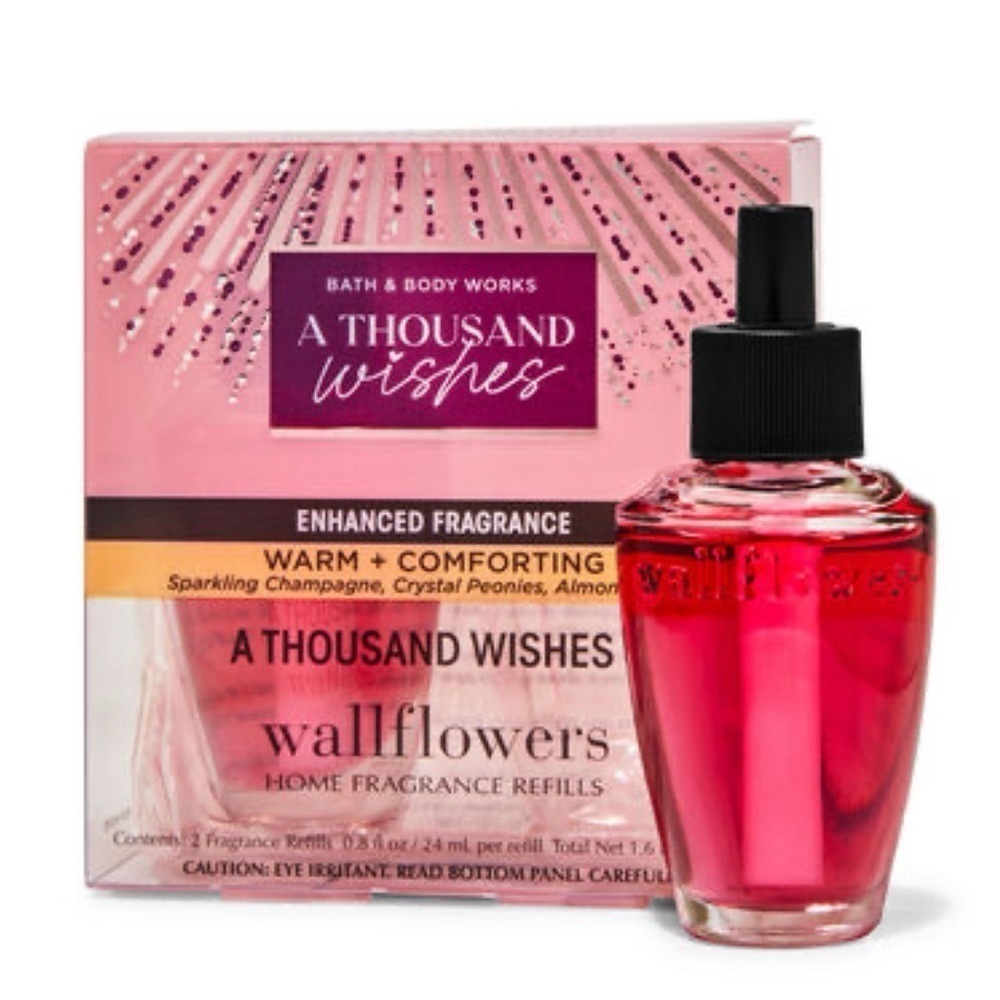 Bath & Body Works Wallflower Refill A Thousand Wishes 2 Pack Refills Nwt - Picture 2 of 4